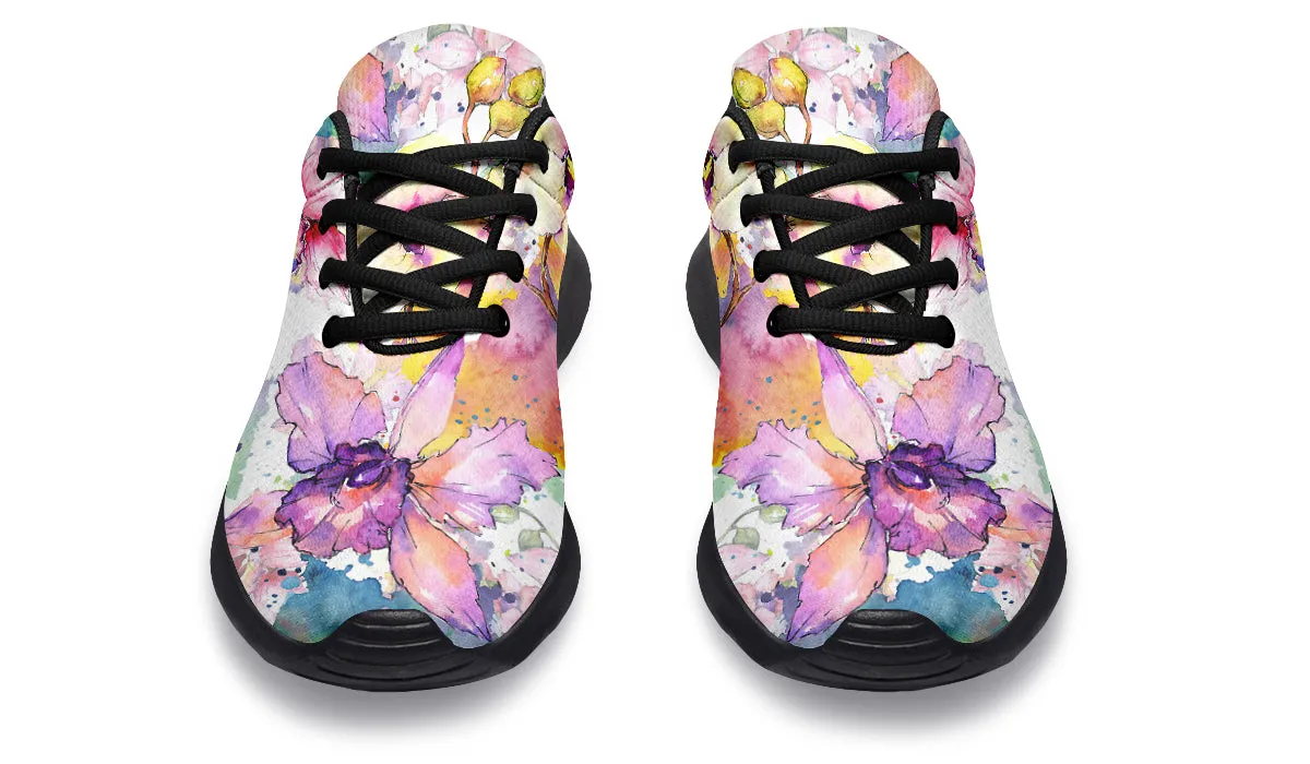 Watercolour Flowers Sneakers