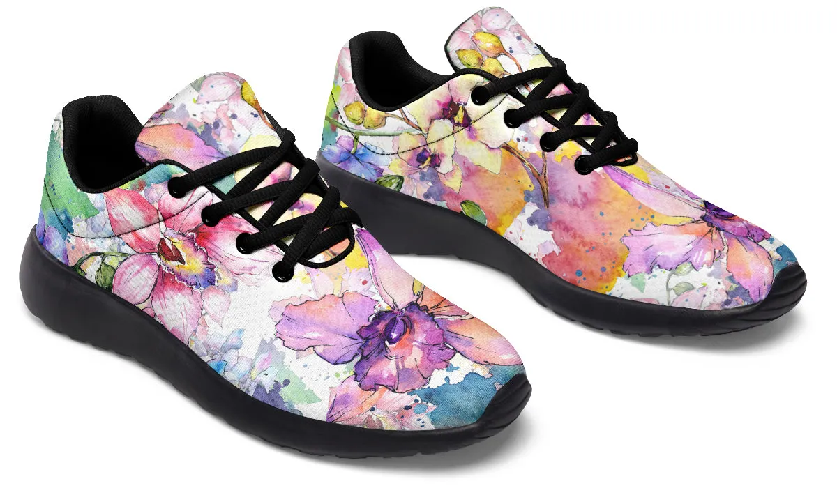 Watercolour Flowers Sneakers