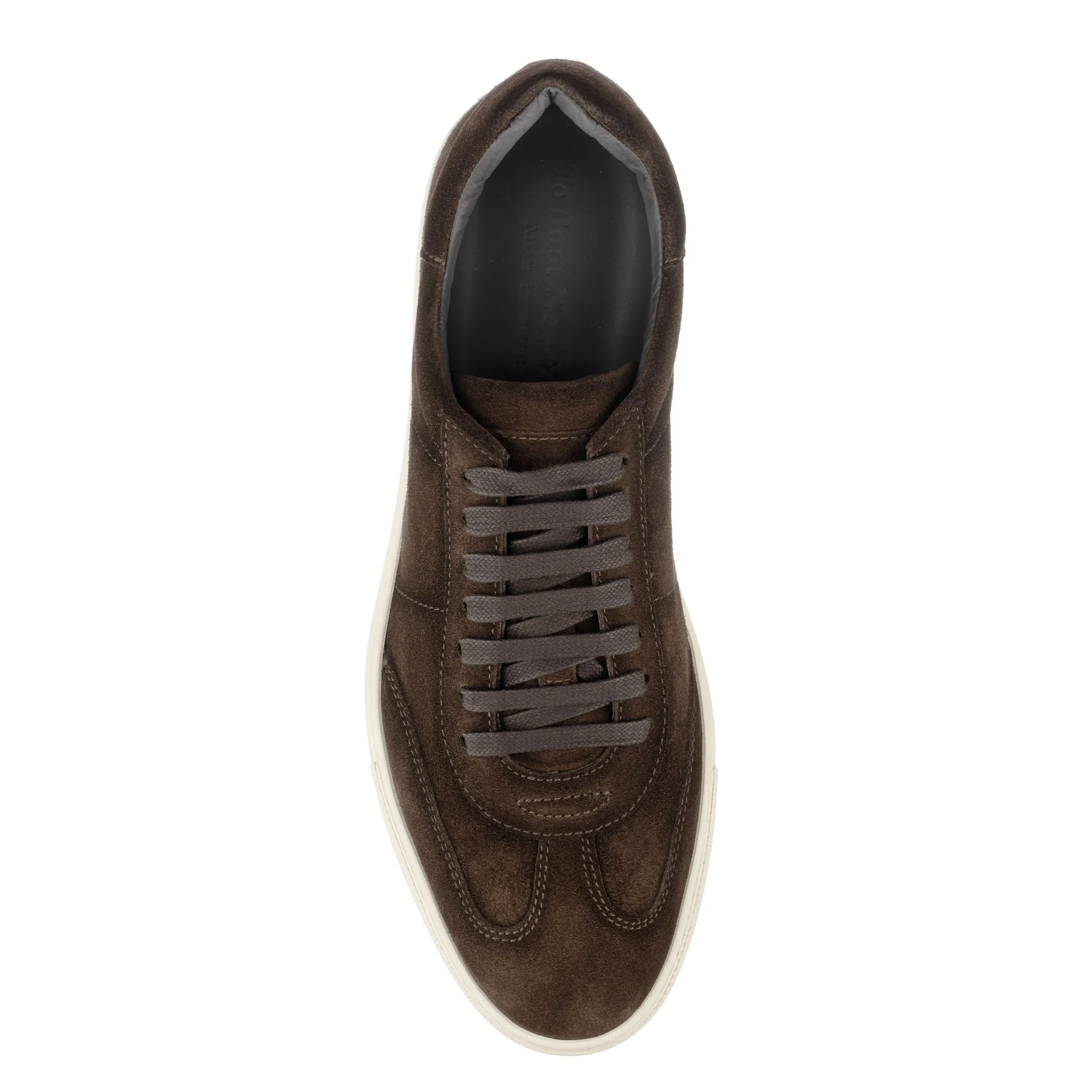 Wilton Dark Brown Aero Suede Sneaker