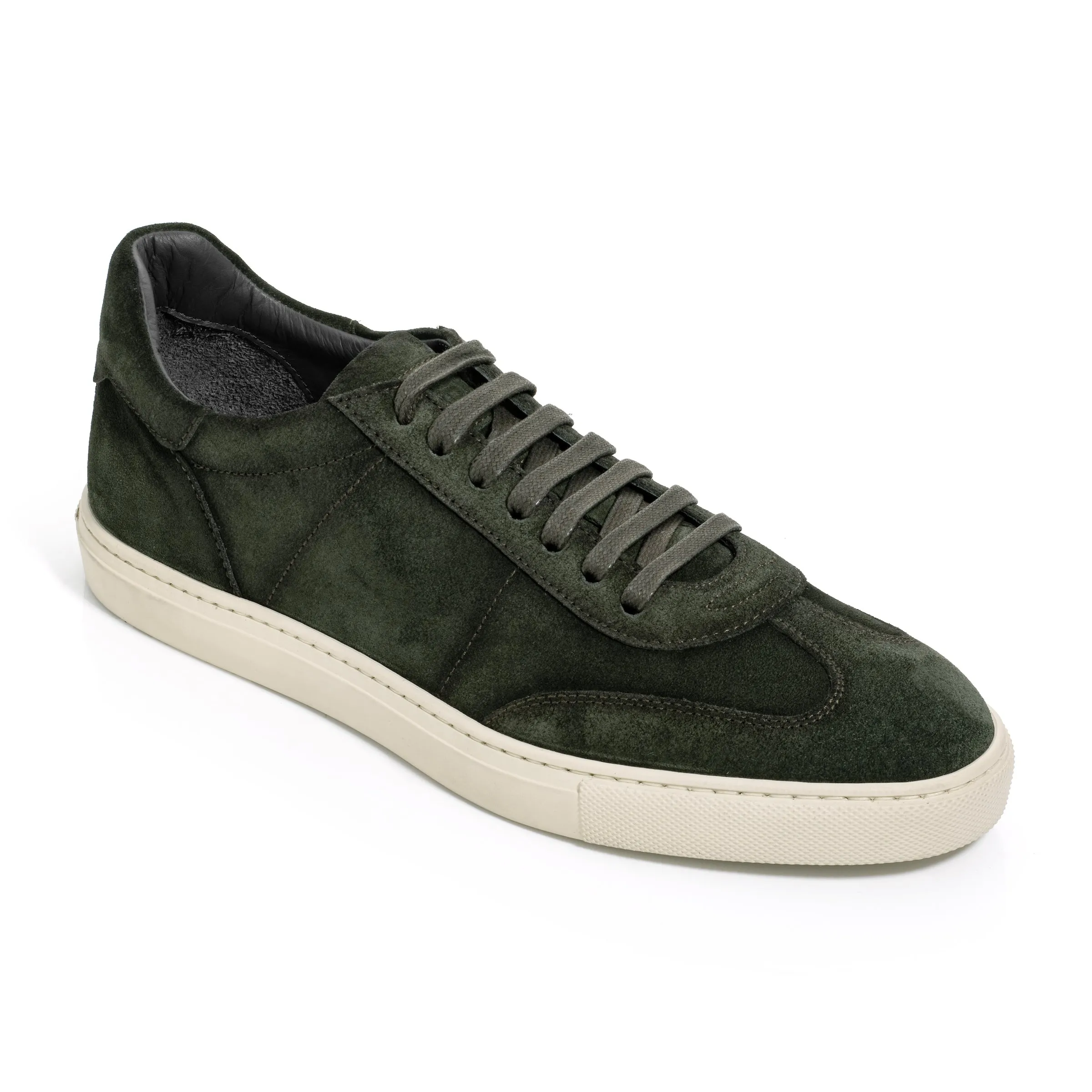 Wilton Dark Green Aero Suede Sneaker