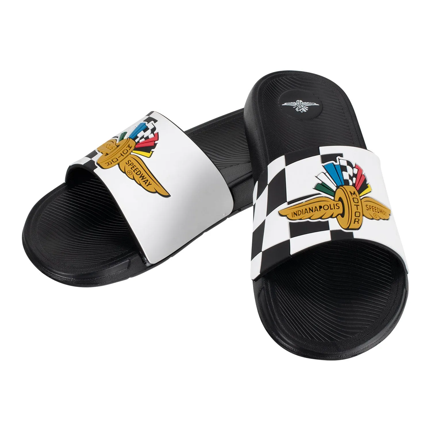 Wing Wheel Flag Big Logo Slide Flip Flops