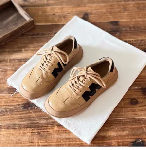 Women Fashion Leather Casual Training Shoes