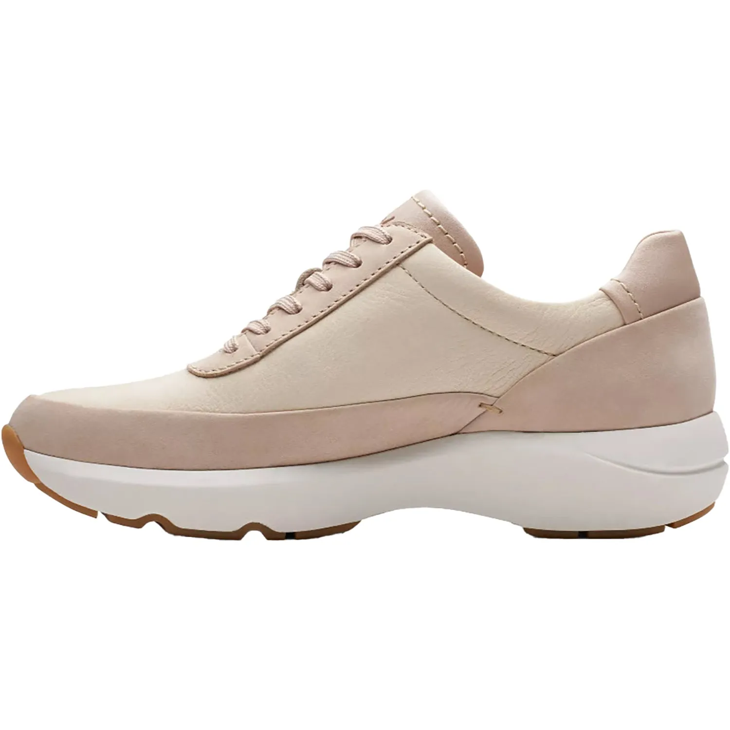 Women's Clarks Tivoli Zip Sand Combi Leather