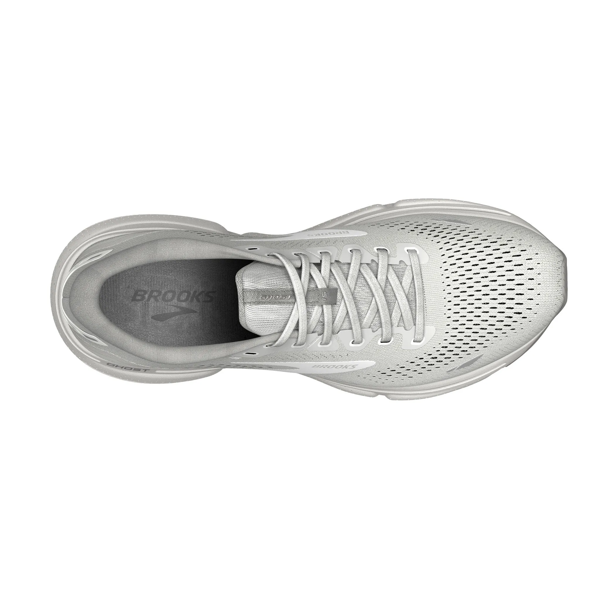 Women's Ghost 15 - Oyster / Alloy / White