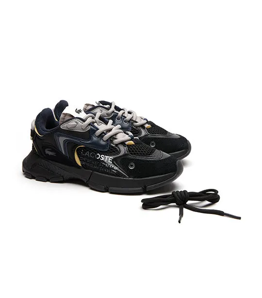 Women's Lacoste L003 Neo Textile Trainers Black/Navy