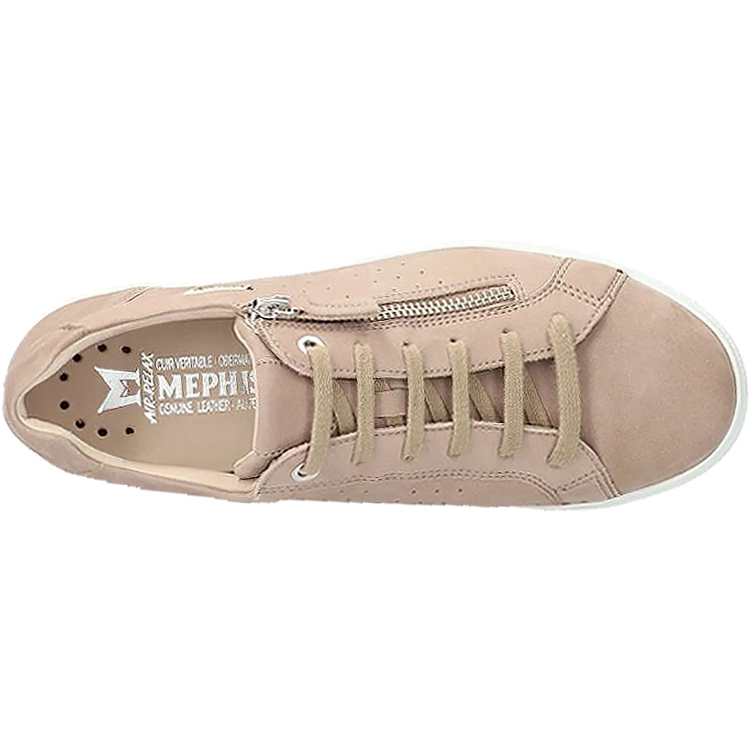 Women's Mephisto Nikita Light Taupe Nubuck