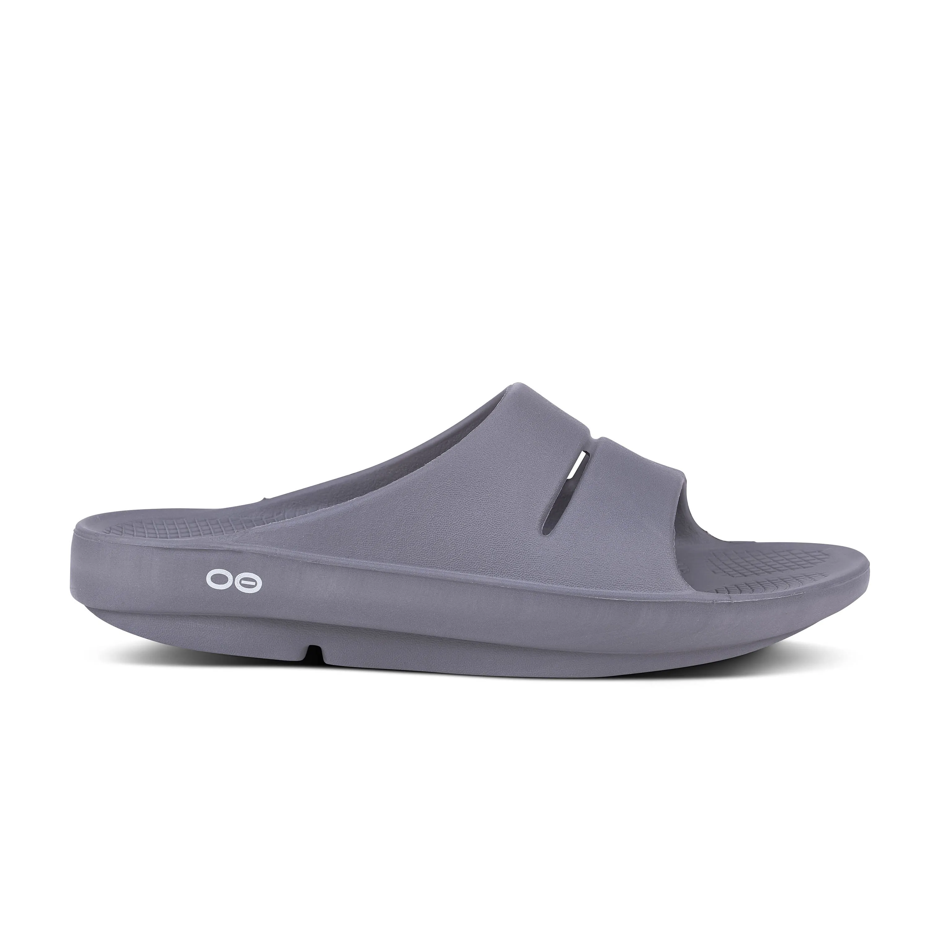 Women's Oofos OOahh Slide Color: Slate