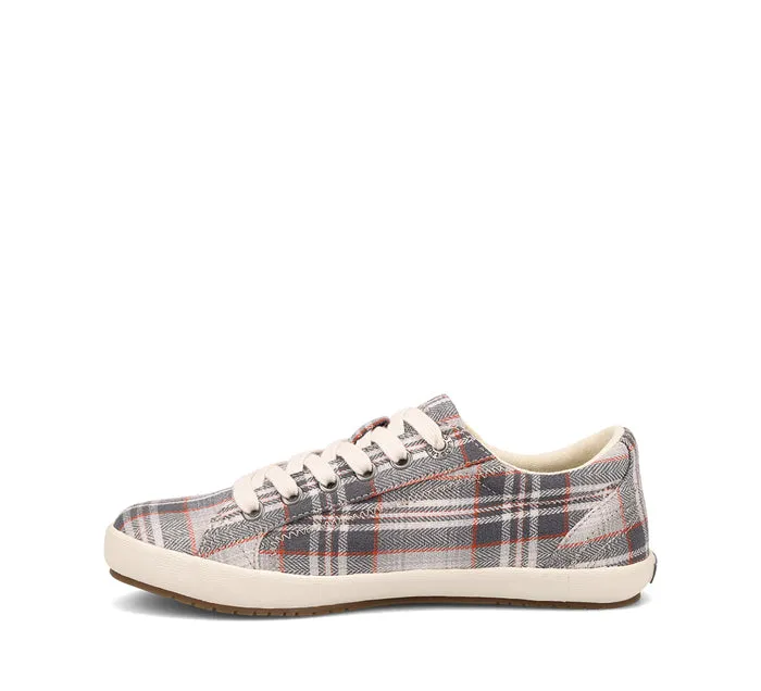 Womens Taos Star Print Grey Plaid