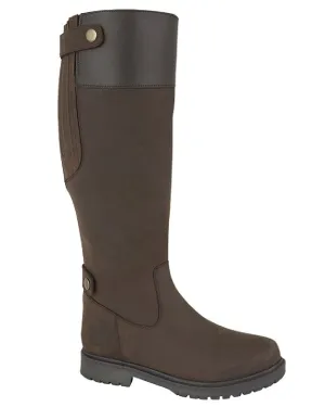 Woodland Womens Harper Back Zip Gusset Country Boots